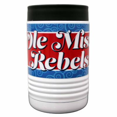 OLE MISS KOOLIE METAL CAN SWIRLS