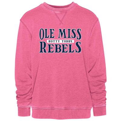 OLE MISS HOTTY TODDY REBELS VINTAGE CREW