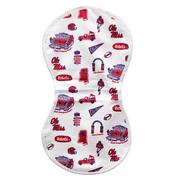 OLE MISS REBELS REPEAT PRINT BURPER PAD