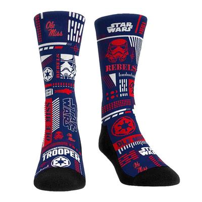 OLE MISS REBELS STORM TROOPER SOCKS