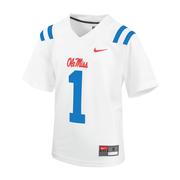 YOUTH OLE MISS NO 1 UNTOUCHABLE FOOTBALL JERSEY