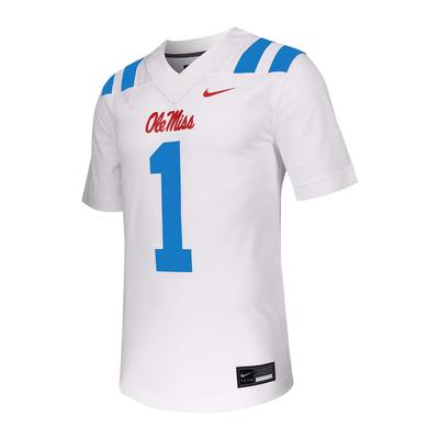 OLE MISS NO 1 UNTOUCH FOOTBALL JERSEY