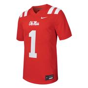 OLE MISS NO 1 UNTOUCH FOOTBALL JERSEY