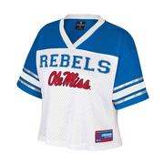 REBELS OLE MISS HOTTY TODDY TREASURE FOOTBALL JERSEY