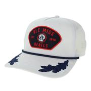 OLE MISS REBELS CIRCLE SIP ADMIRAL ROADIE TRUCKER