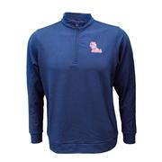 TODDLER OLE MISS STERLING HONEYCOMB LAYER QTR ZIP