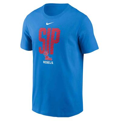 SS SIP OLE MISS REBELS CORE TEE ITALY_BLUE