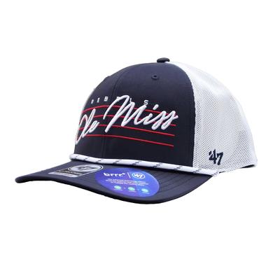 REBELS OLE MISS DOWNBURST TRUCKER CAP