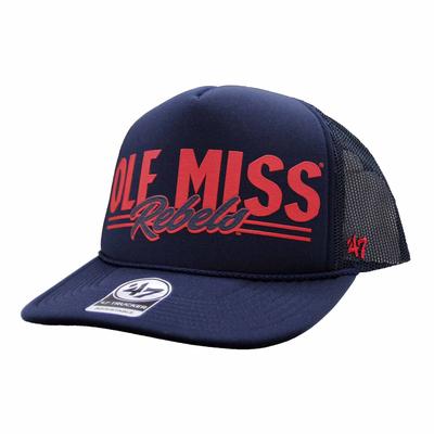 OLE MISS REBELS TREADWAY TRUCKER CAP