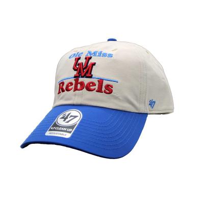 OLE MISS UM REBELS CAMPSCAPE CLEAN UP CAP