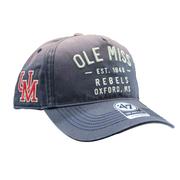 OLE MISS EST 1848 REBELS OXFORD DUSTED LARAMINE HITCH