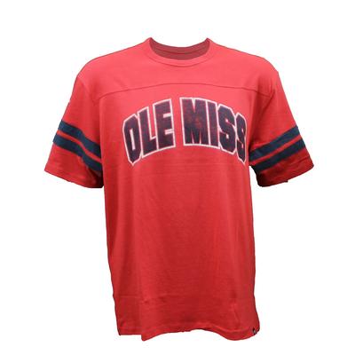 SS DISTRESSED ARCH BLOCK OLE MISS DONOVAN BERKELEY TEE