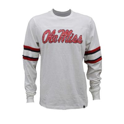 LS DISTRESSED SCRIPT OLE MISS BREX TEE