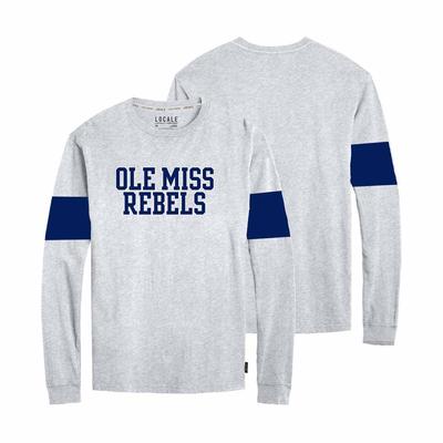 LS OLE MISS REBELS SWELL UNISEX TEE