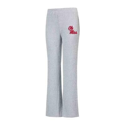 OLE MISS JUNIPER RIB KNIT FLARE PANT