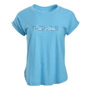 THIN SCRIPT OLE MISS OVER FADED REBELS SWEET TEE