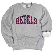 REBELS PRESS BOX CREWNECK FLEECE