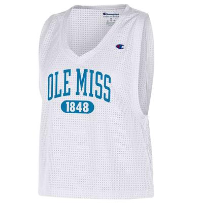 OLE MISS MESH VNECK TANK