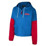 OLE MISS RAFIE FULL ZIP HOODED JACKET