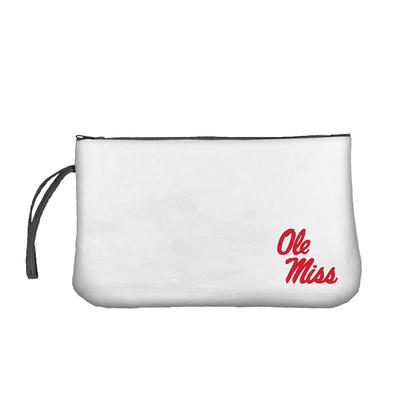 OLE MISS CLEAR WRISTLET