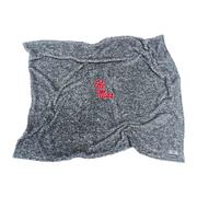 OLE MISS FLECKED DOUBLE PLUSH BLANKET