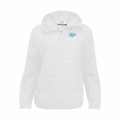 REBS QUILTED PUFF QTR SNAP HOODED JACKET