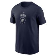 SS OLE MISS CIRCLE SCRIPT M LEGEND TEE