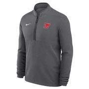 SCRIPT M DRI-FIT VICTORY QUARTER ZIP