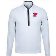 SCRIPT M DRI-FIT VICTORY QUARTER ZIP