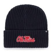 SCRIPT OLE MISS HARBOR CUFF KNIT