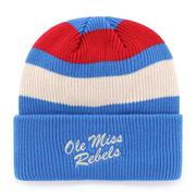 UM OLE MISS REBELS CUFF KNIT