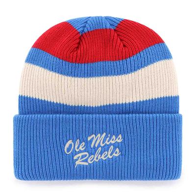 UM OLE MISS REBELS CUFF KNIT