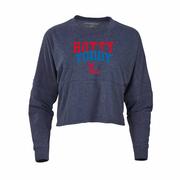 HOTTY TODDY OLE MISS CROPPED RETRO JERSEY TEE