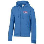 OLE MISS REBELS BIG COTTON FULL ZIP