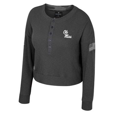 OLE MISS OHT BOOYAH SWEATER HENLEY