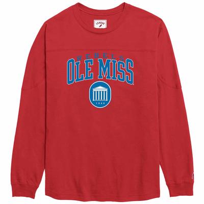 LS BLOCK OLE MISS LYCEUM THROBACK TEE