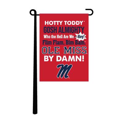 HOTTY TODDY GOSH ALMIGHTY 13X18 INCH GARDEN BANNER