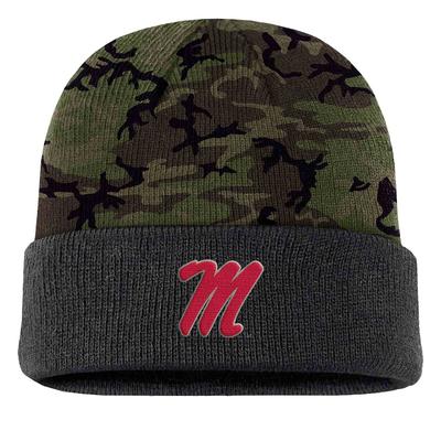 SCRIPT M US FLAG MILITARY TERRA BEANIE