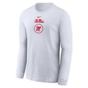 LS OLE MISS SCRIPT M DRIFIT TEE