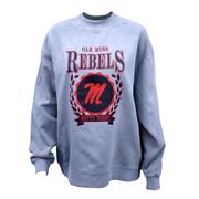 OLE MISS REBELS CREST NANTUCKET MOCK-NECK