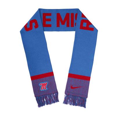 OLE MISS REBELS VERBIAGE SCARF 2.0