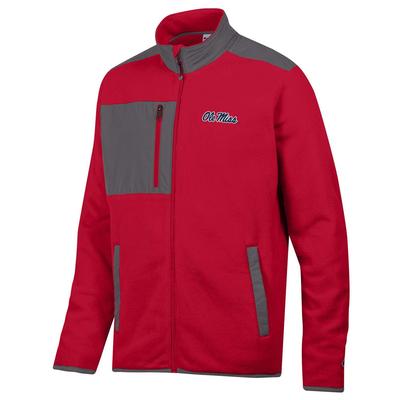 SCRIPT OLE MISS EXPLORER FULL ZIP JACKET