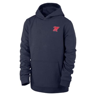 BOYS SCRIPT M FULL ZIP CLUB HOODY