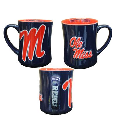 16OZ OLE MISS SCRIPT M HOTTY TODDY RELIEF DINER MUG