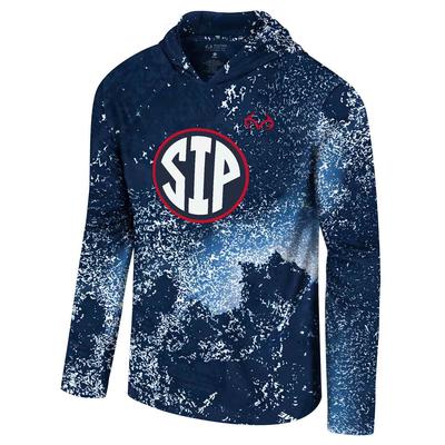 LS CIRCLE SIP REALTREE GALAXY ESSENTIAL PERFORMANCE HOODED TEE