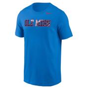 SS BLOCK OLE MISS REALTREE GALAXY CORE TEE