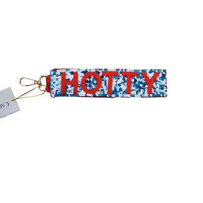 SEQUIN HOTTY TODDY KEY LOOP