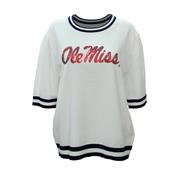 OLE MISS SEQUIN VARSITY SHORT 