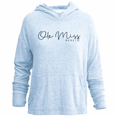 OLE MISS REBELS WILD FLOWER FLEECE HOODIE