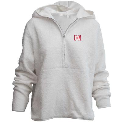 WOMENS U OF M DEVYN DEEP ZIP HOODIE